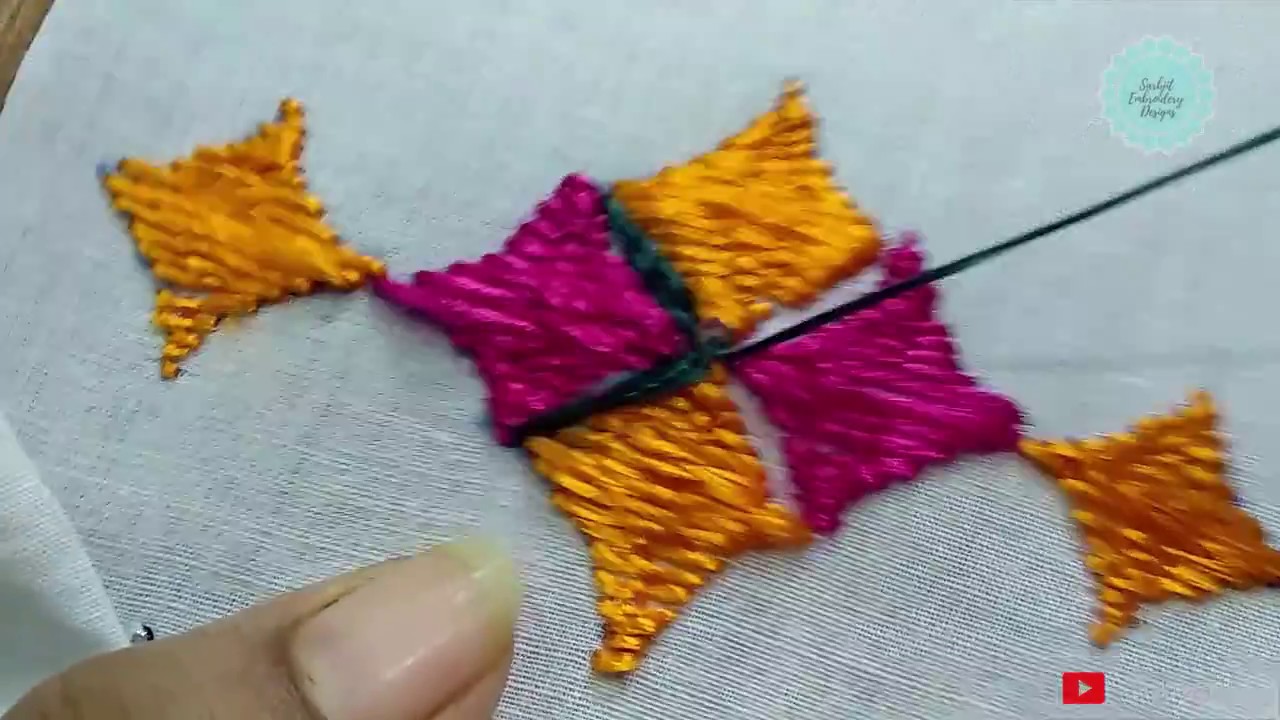 Hand Embroidery - Phulkari Stitch