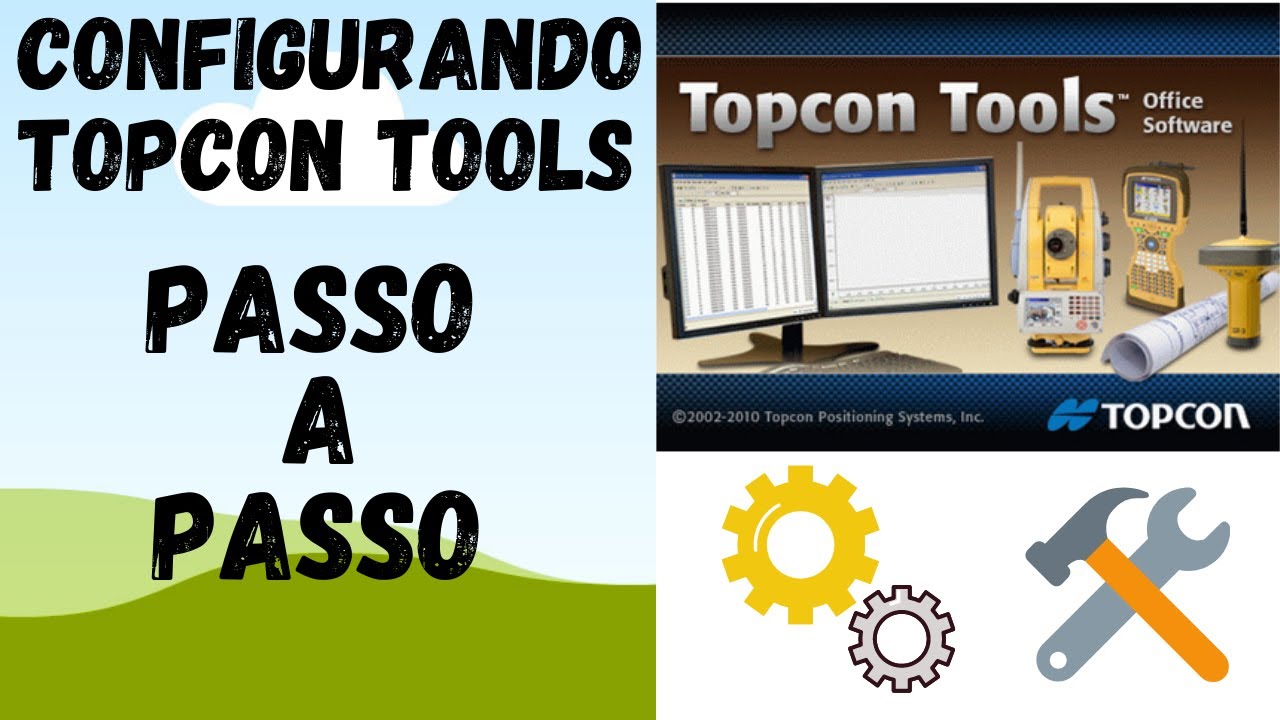 Configurando o Topcon Tools