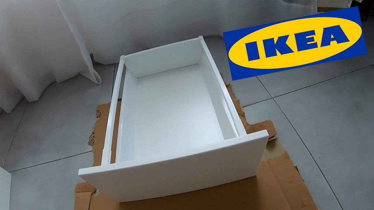 IKEA METOD MAXIMERA How to Build Drawers - comment monter tiroirs cuisine