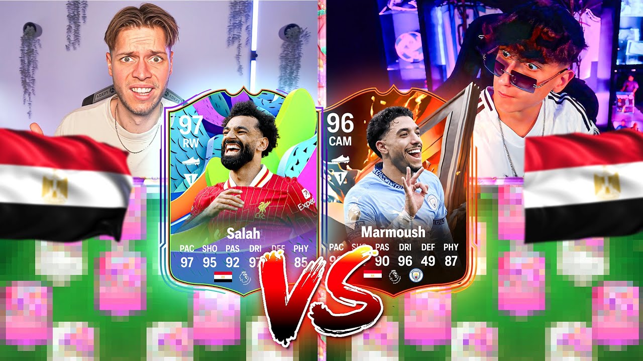 OMG! MARMOUSH vs SALAH ☠🔥 Squad Builder Battle endet … 🔥🔥 EA FC 25 vs Fabio!