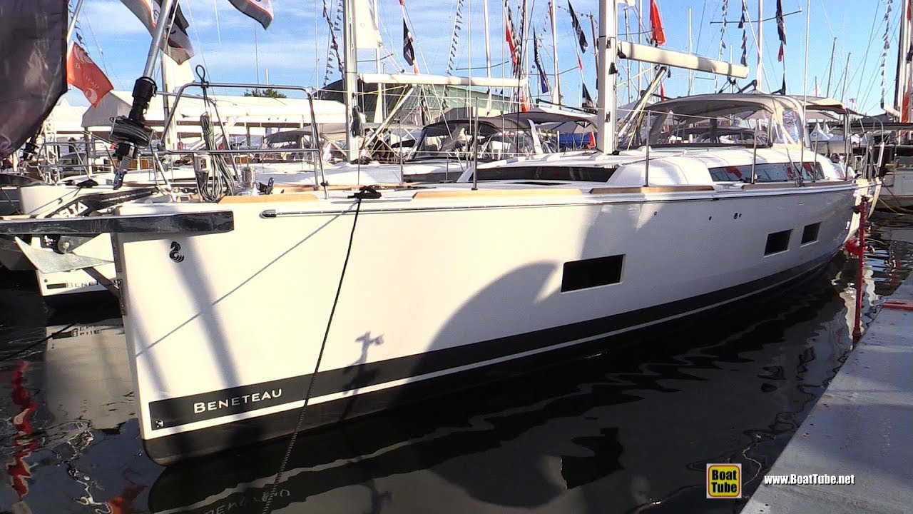 2017 Beneteau Oceanis 55 Yacht - Deck and Interior Walkaround - 2017 Annapolis Sail Boat Show