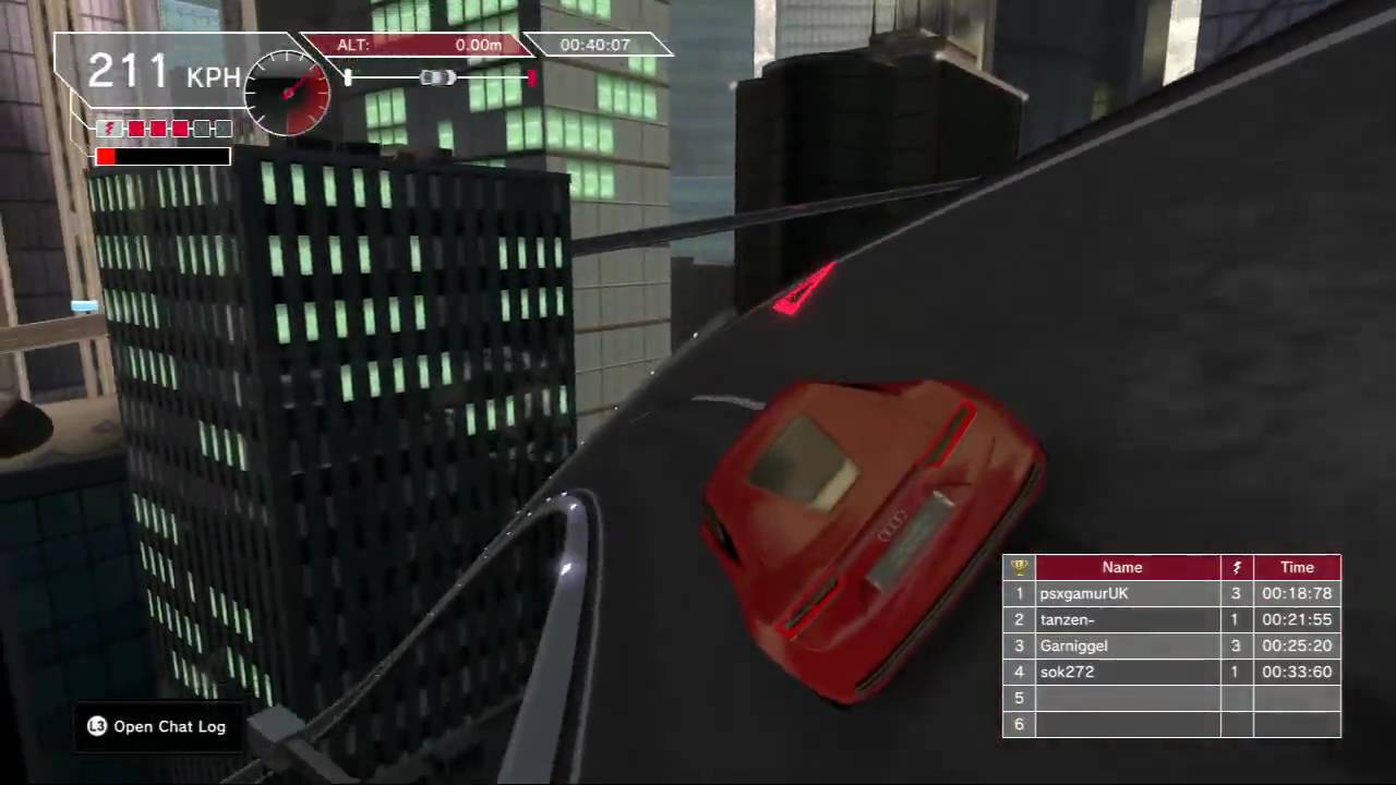 PlayStation Home (EU) Audi Mini Game