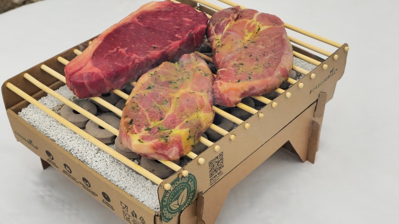 Wir testen den Casus Einweggrill!? Wie schneidet er ab?