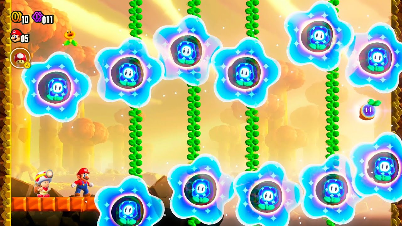 Mario Bros Wonder - 18 New Mini Stages!!!