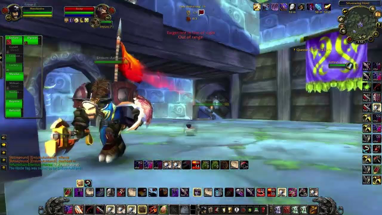 WoTLK Classic Warsong Gulch Clips