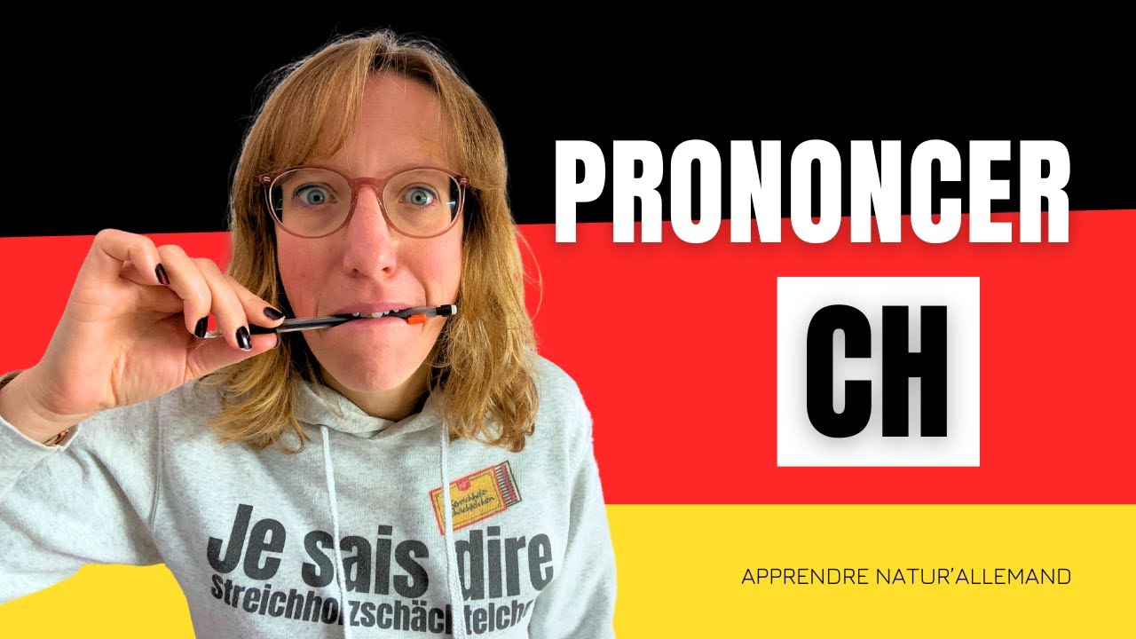 🇩🇪  Bien prononcer le CH en allemand - leçon pour débutants