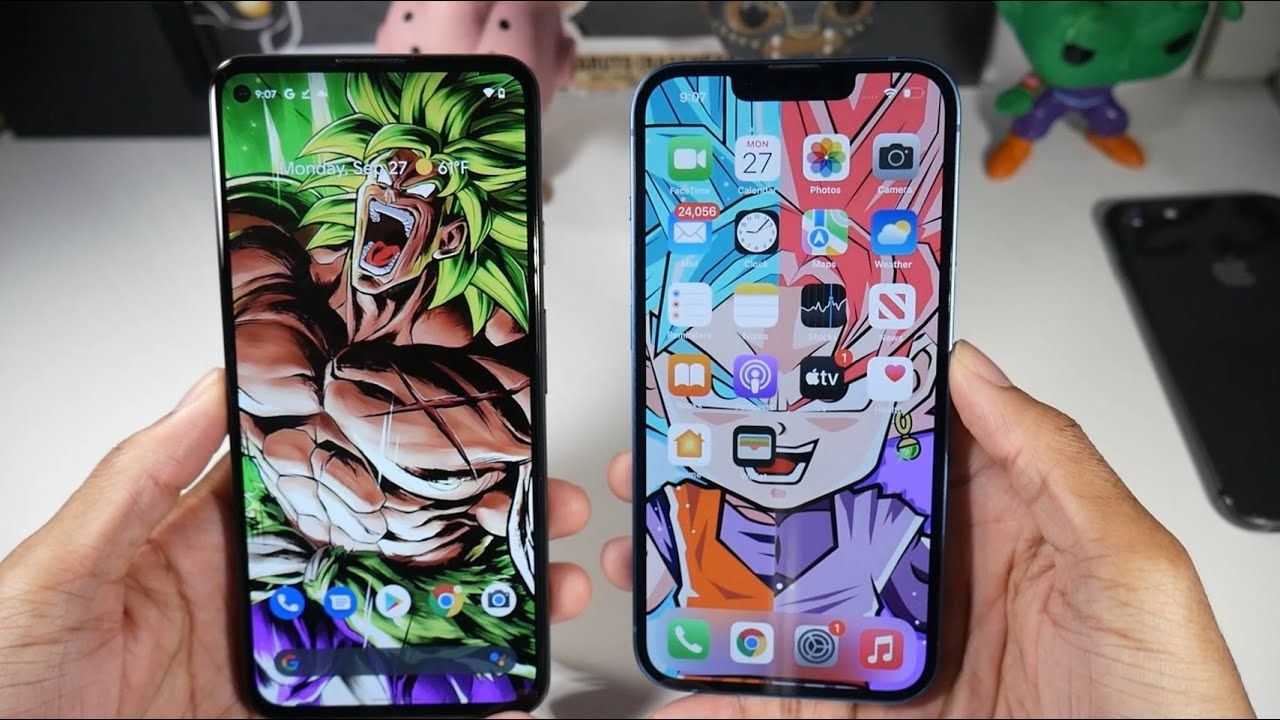 Google Pixel 5a VS iPhone 13 Speed Test & Camera Comparison!