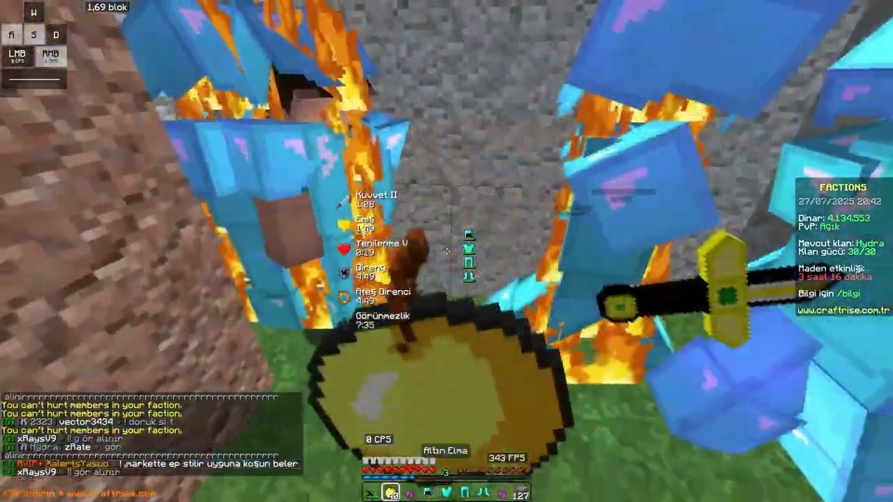 Craftrise Factions | Hydra vs Contra #13