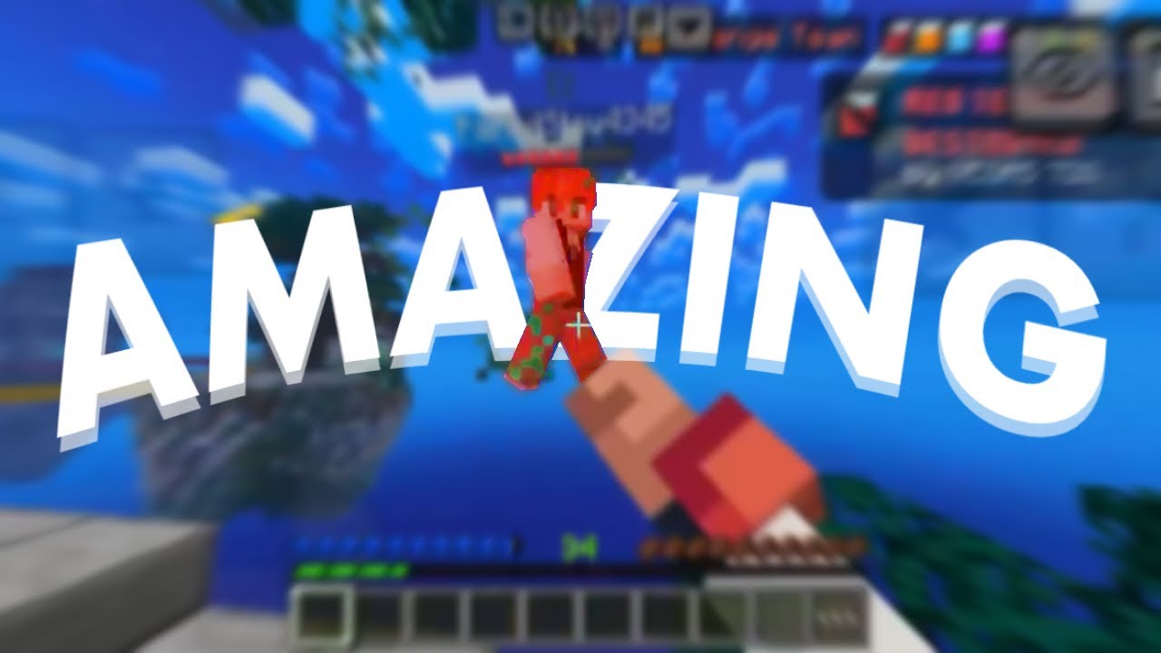 Destroying Everyone In Hive BedWars Mobile! (With Motion Blur!)