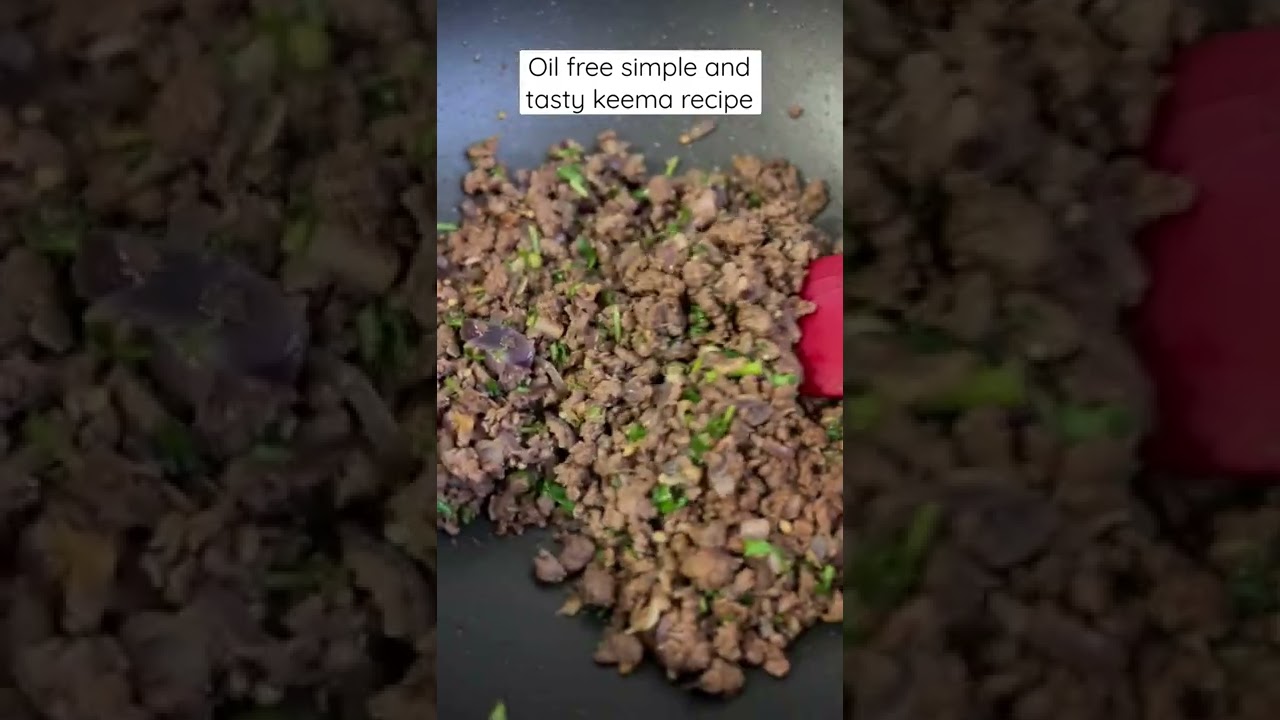 Oil free keema recipe for sehri #ramadan #seheri #keema #shorts #healthy