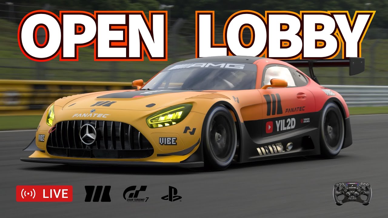 🔴 LIVE | GT7 | Thursday - OPEN LOBBY ... Let's chat / hang out