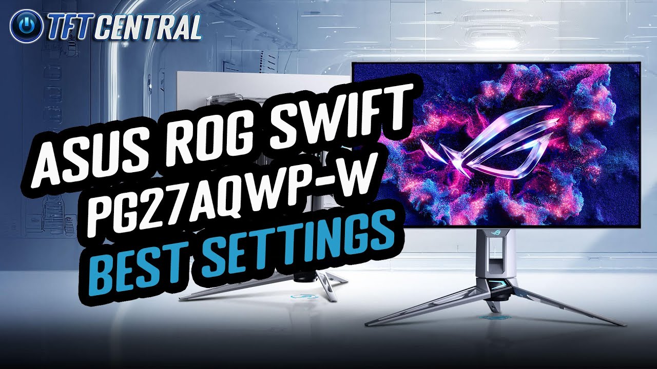 Best Settings Guide for the Asus ROG Swift PG27AQWP-W