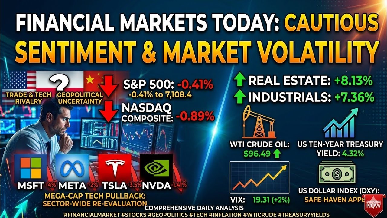 Geopolitics & Tech Sell-Off: Daily Financial Market Analysis