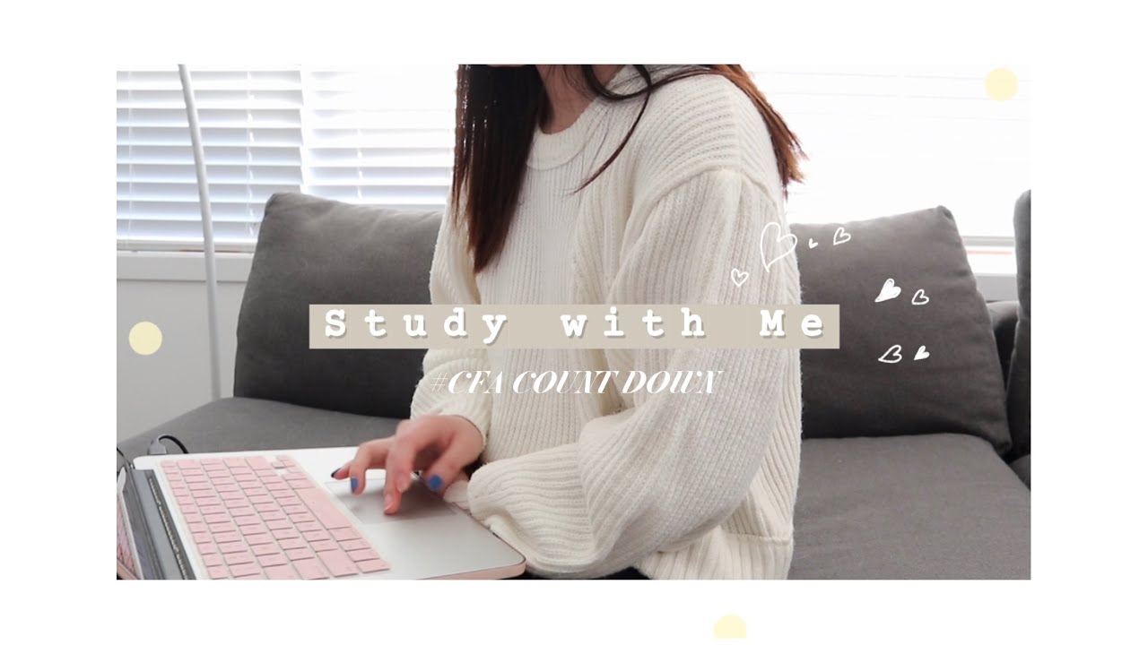 【Study VLOG】CFA Count Down | Week 1