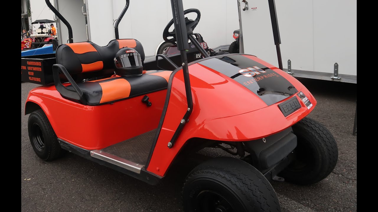 How to replace EZ GO TXT golf cart seat cover