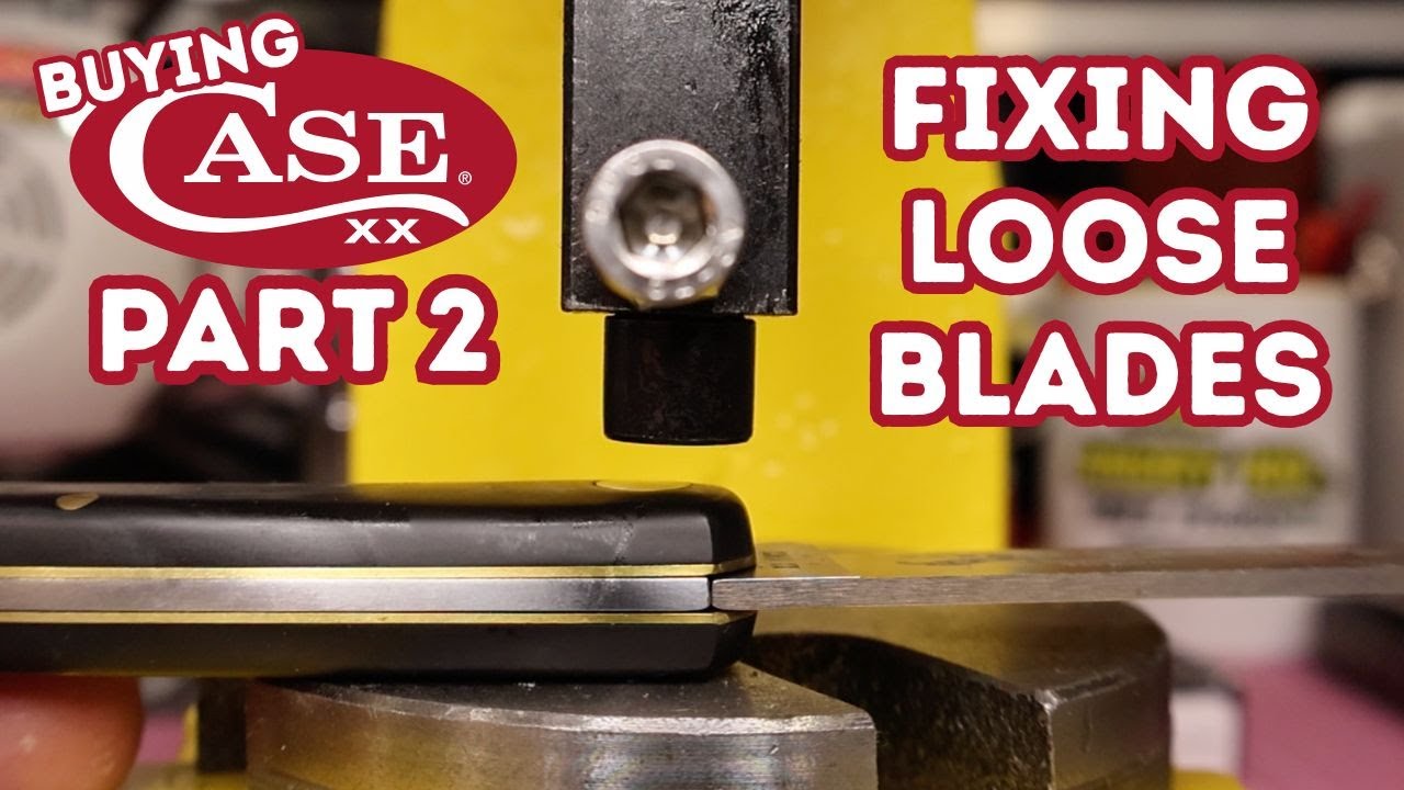 Fixing Loose Blades on Case XX Knives