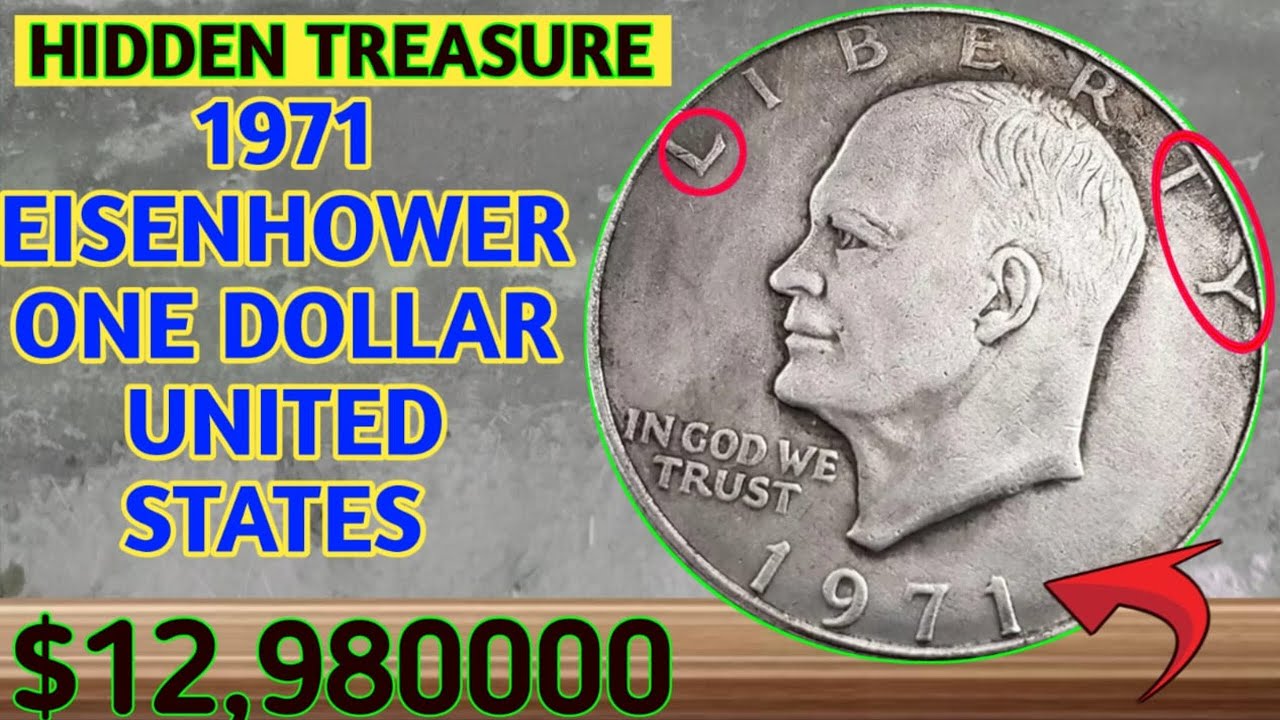 1971 Eisenhower Dollar Coin Worth $20,000? Rare Errors You NEED To Know!