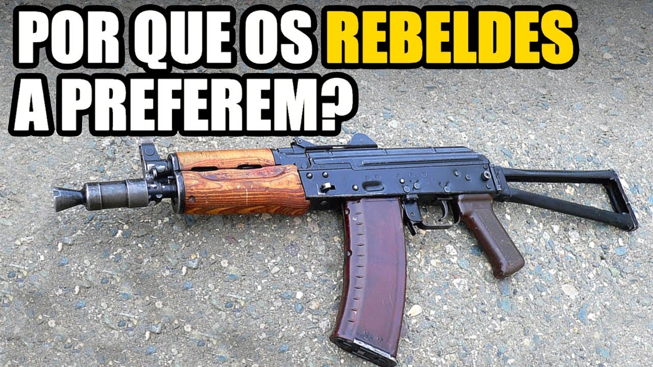 Carabina AKS-74U : Feita para afrontar os EUA!