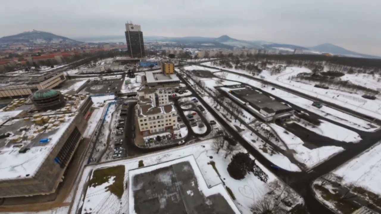 DJI osmo action 4 test on FPV DRONE