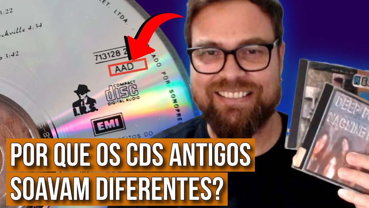 A ERA de OURO dos CDs e o misterioso código AAD