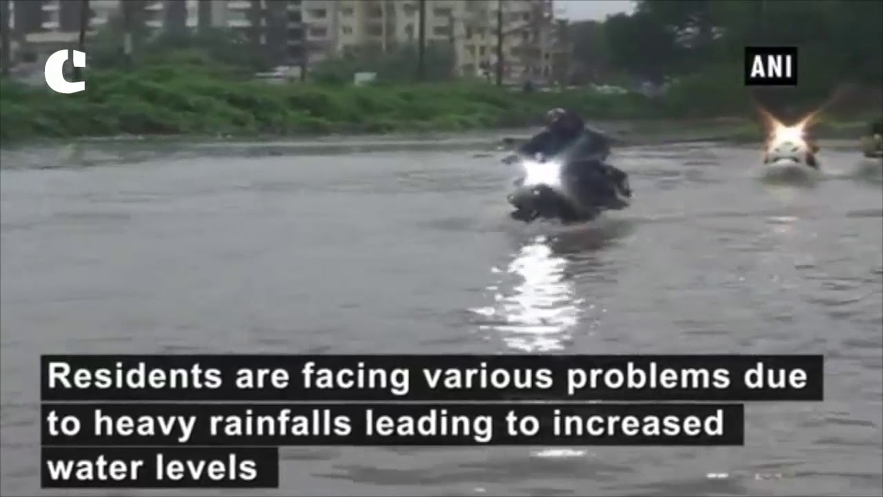 Heavy rainfall leads to severe water logging in Navsari