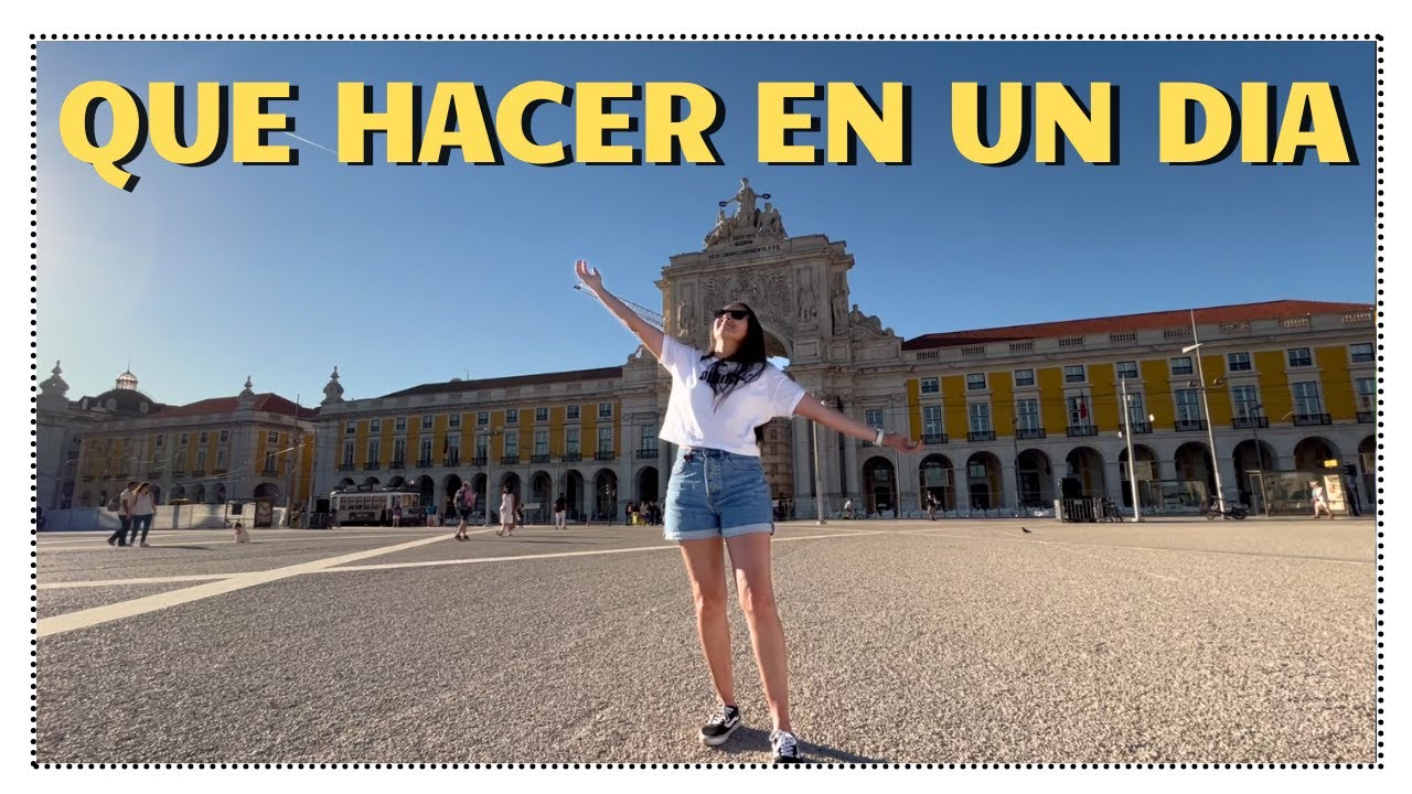 🇵🇹🔥 QUE HACER en LISBOA en UN DIA  - Escala Corta