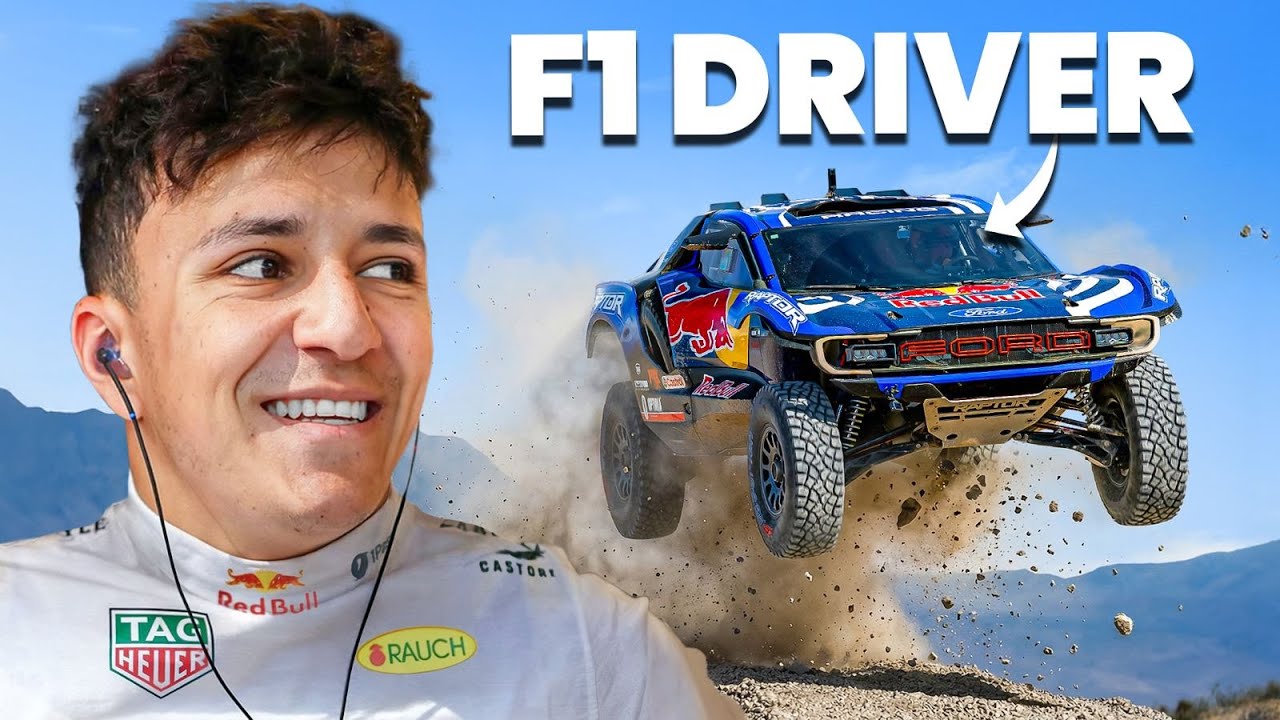 F1 Driver vs Off-Road Challenge | How fast can you go in ONLY 5 laps?