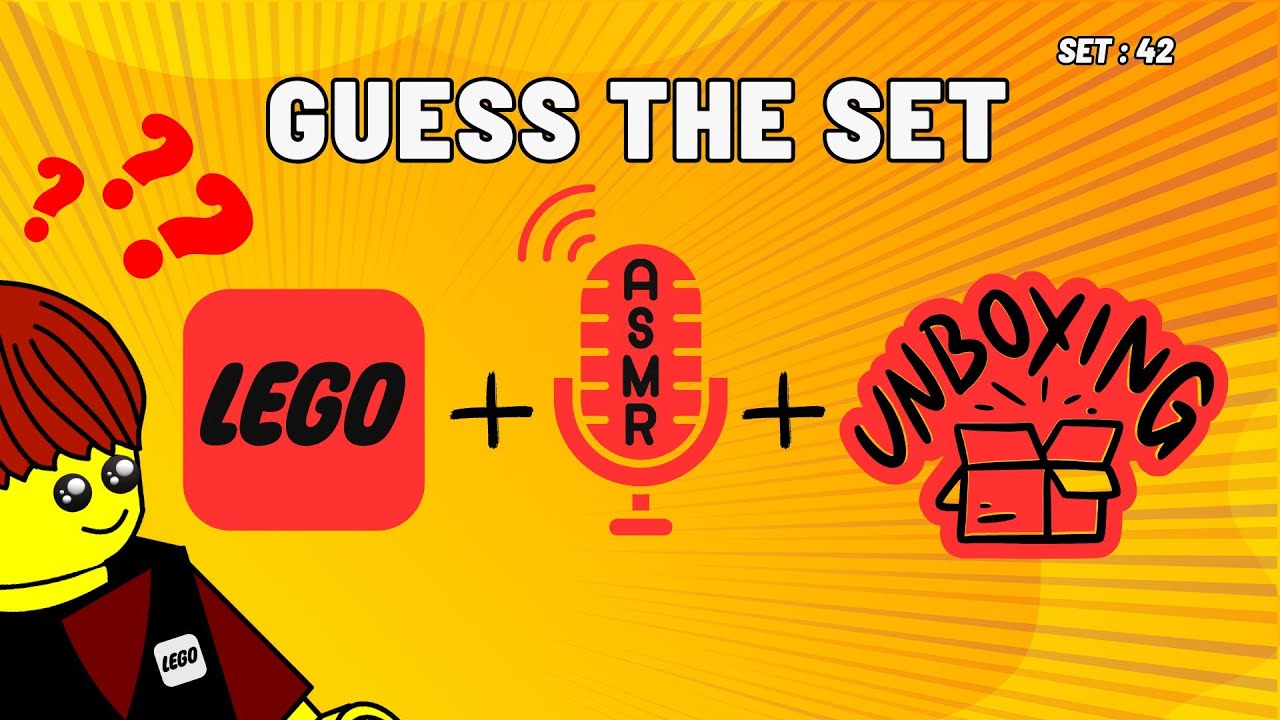 ASMR | lego speed build | Guess the lego set 42 #asmr #lego #legolized