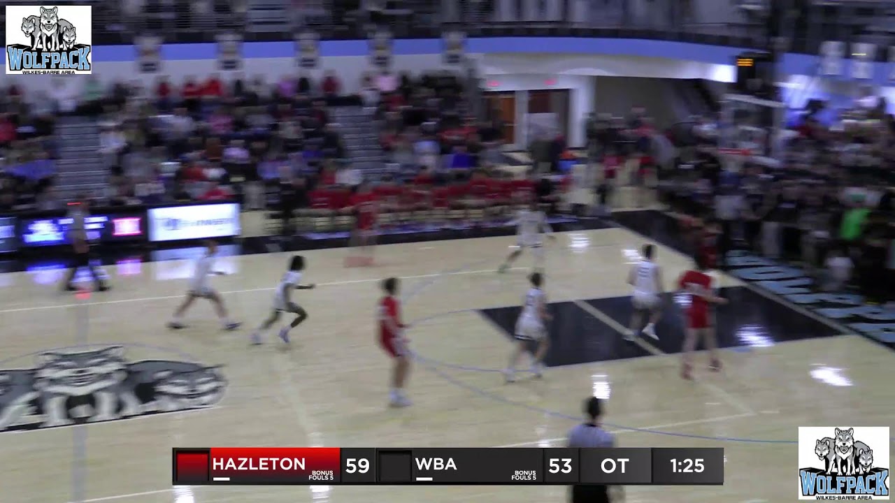 Hazleton Area vs Wilkes Barre Area Boys Basketball