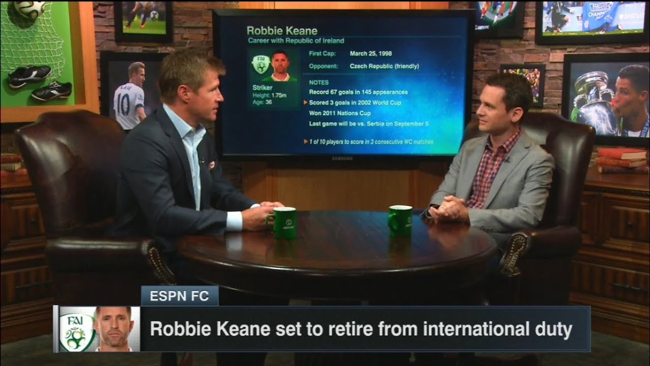 ESPN FC - What Robbie Keane means to Ireland (24/8/16) (720p)