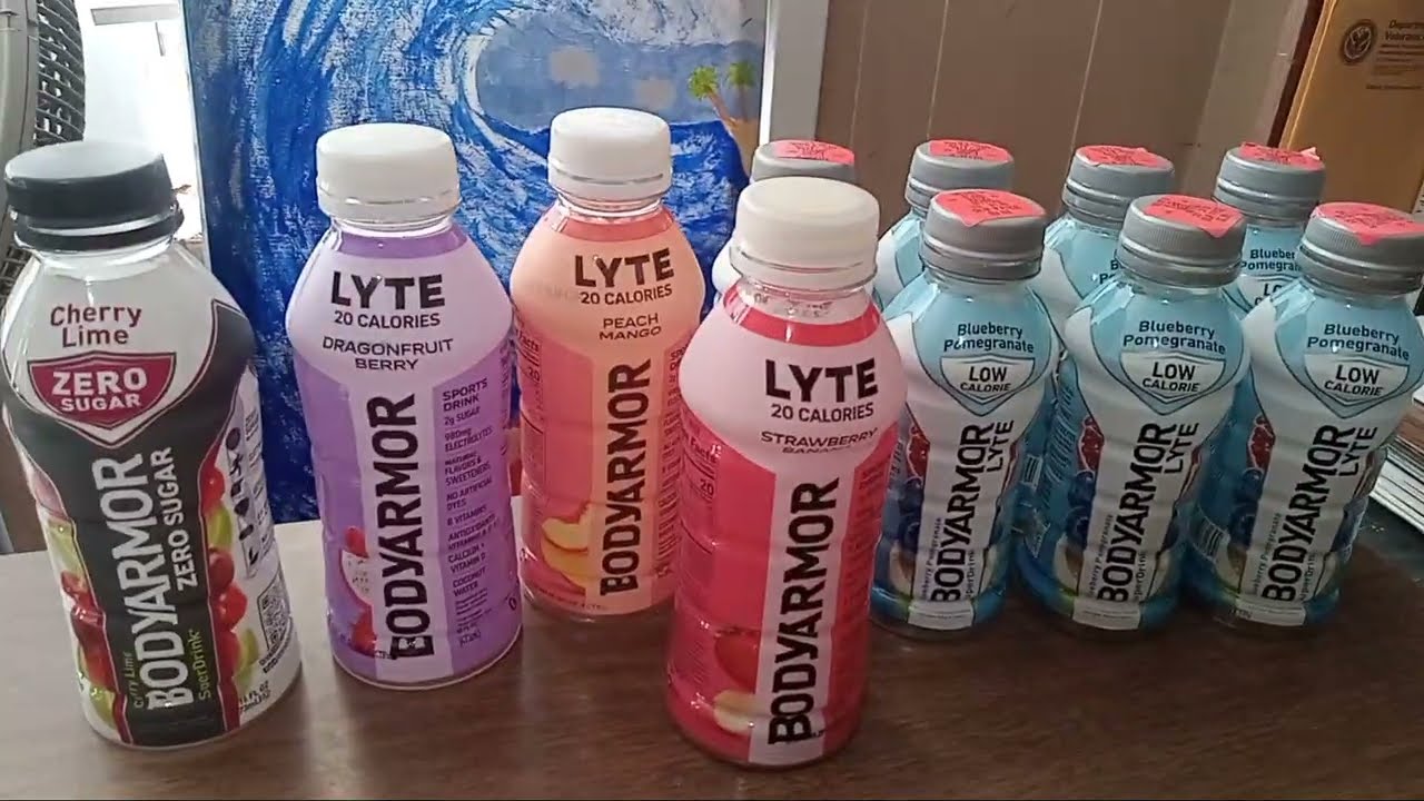 Body Armor SuperDrink Sports Drink Comparison Review