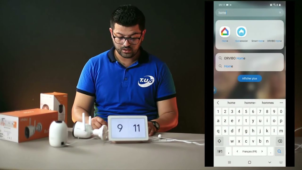 Intégration caméras IMOU avec Google Home