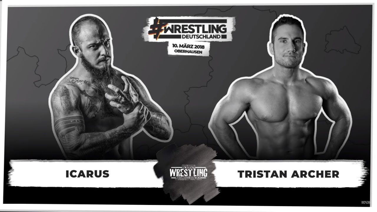 Icarus vs. Tristan Archer (GWP) #WrestlingDeutschland 10.03.2018
