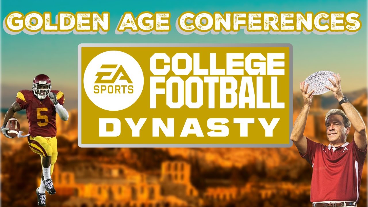 Conferences from their Golden Age in CFB 26 Dynasty
