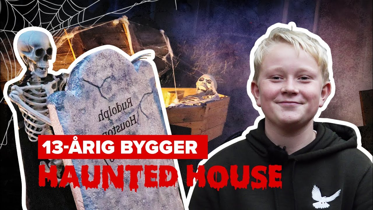 Oscar har hjemsøgt hus i baghaven