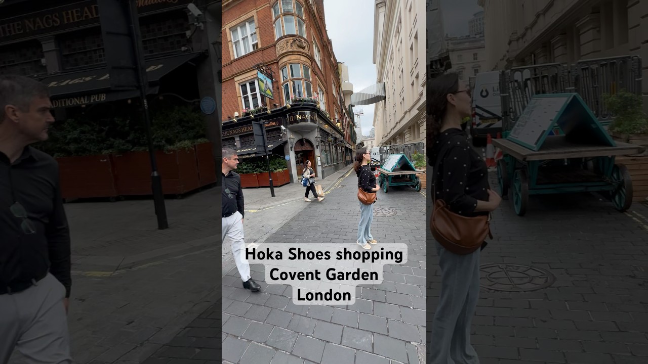 #hoka #shoes #coventgarden #london #shopping #shorts #england #unitedkingdom