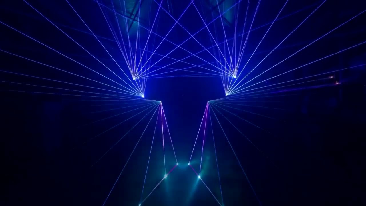 Spektakul&auml;re Lasershow: Lichtkunst auf h&ouml;chstem Niveau