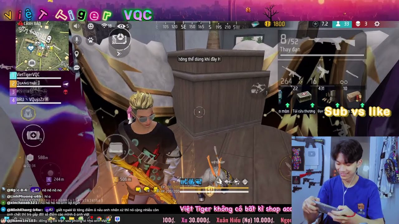 Team Code Leo Th&aacute;ch Đấuu | Việt Tiger VQC