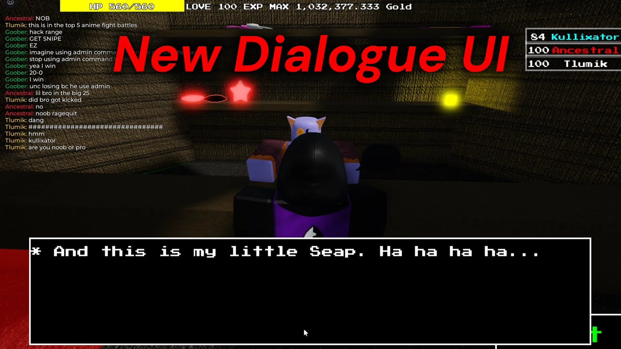 Kullixator's UTMM New Dialogue UI