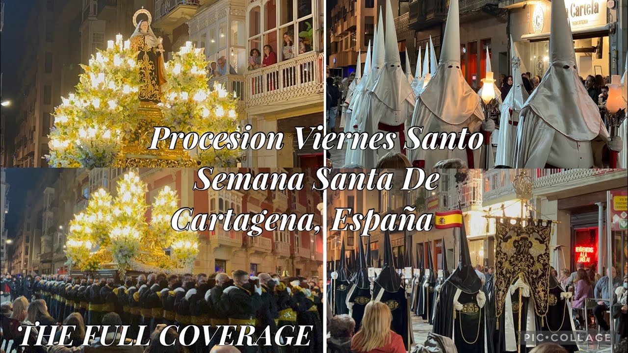 Procesion Viernes Santo || Semana Santa De Cartagena, España.|| Abril 2022.
