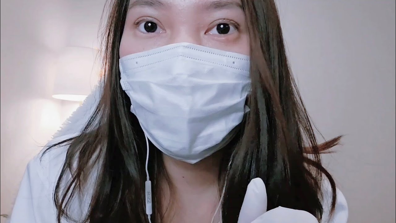 ASMR DOCTOR ROLEPLAY THAI คุณหมอบีบตากุ้งยิงให้คุณ 👁🧐👀 - RAINIE ASMR