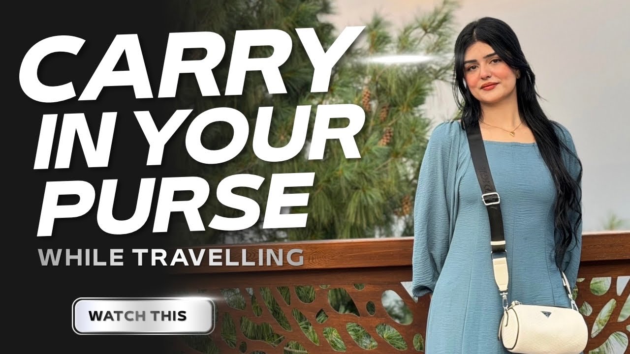 Travel Like a Pro | Purse Essentials Every Girl Should Carry | Travel Essentials 