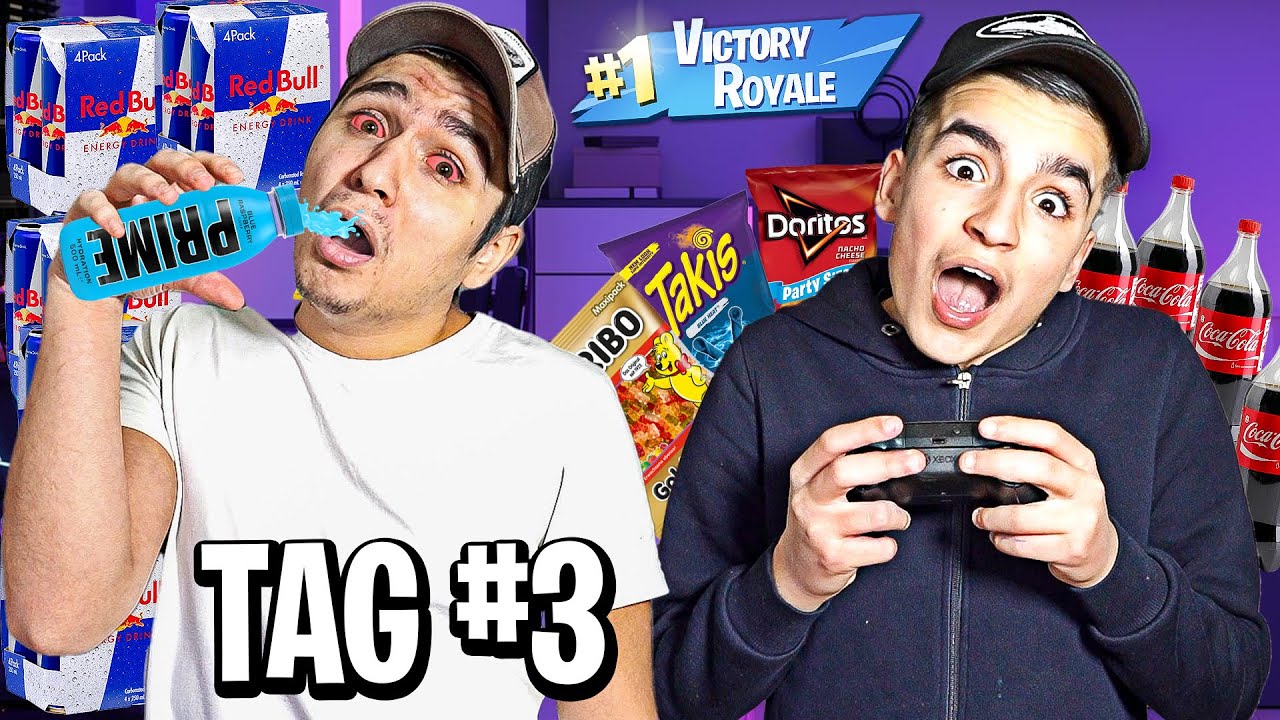 WER zuletzt FORTNITE SPIELEN aufhört GEWINNT - 24h Challenge (Neue Fortnite Season)