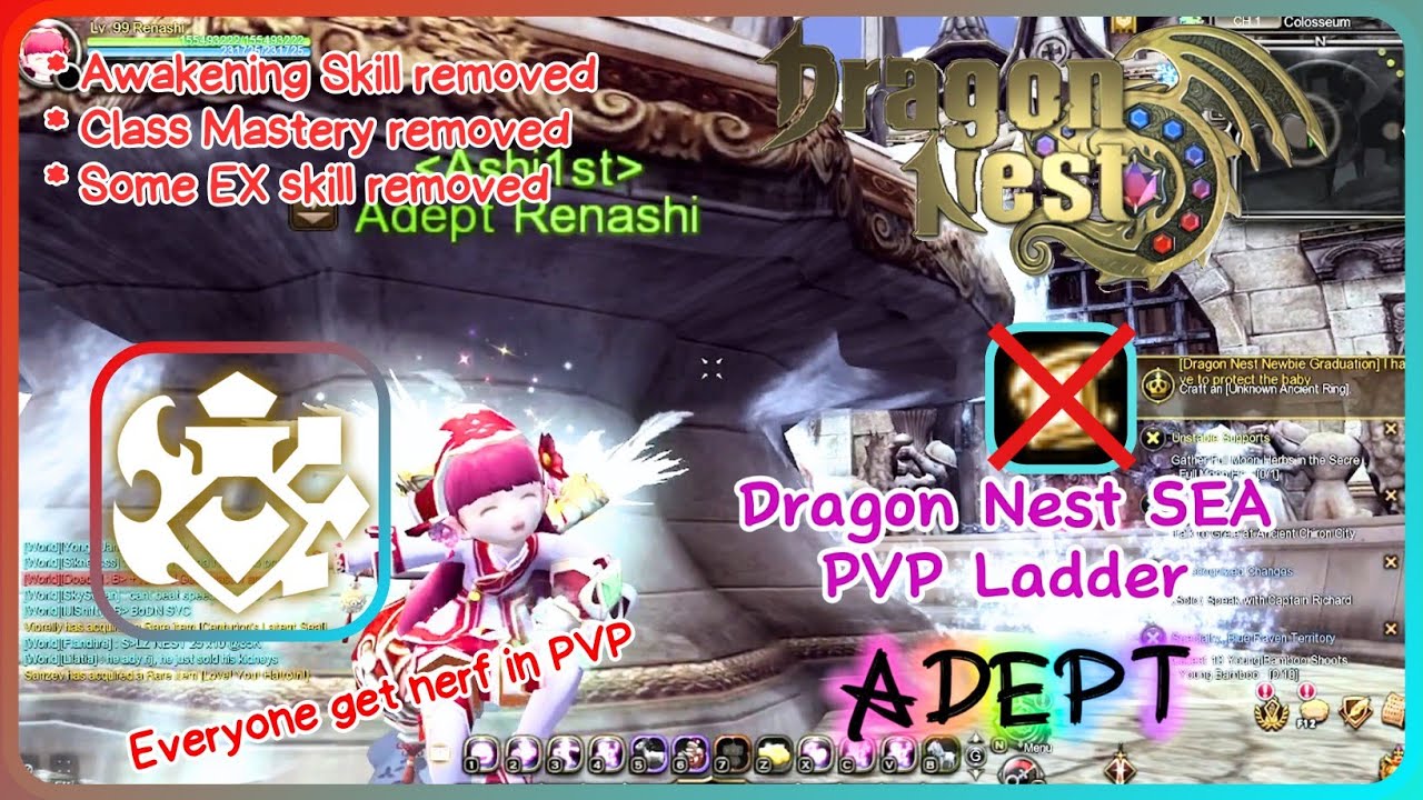 Adept after Character Balancing in PVP Pre Ladder ~ Dragon Nest SEA #946 -Requested-
