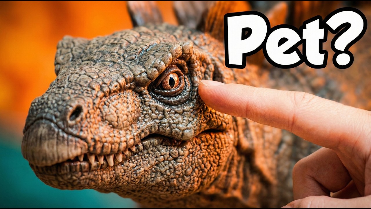 I Got a Pet Dinosaur Stegosaurus... it was a Mistake