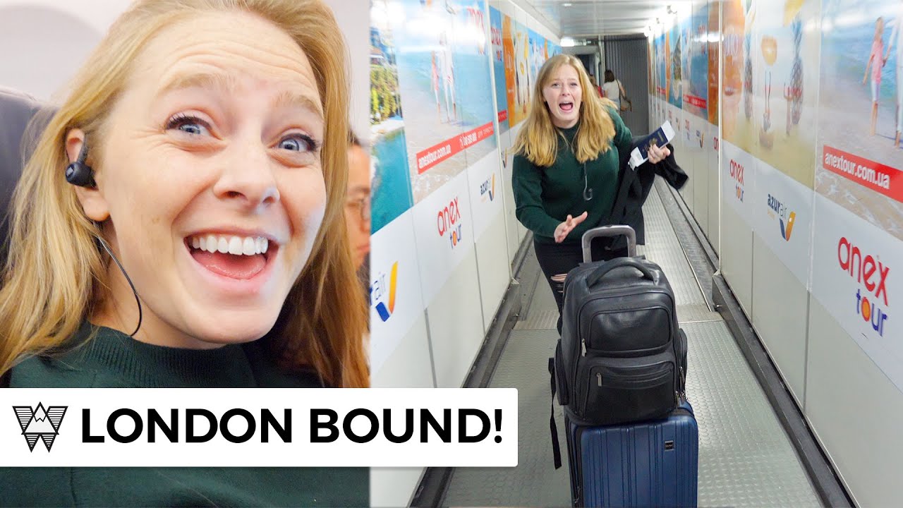 Finally flying to London England!