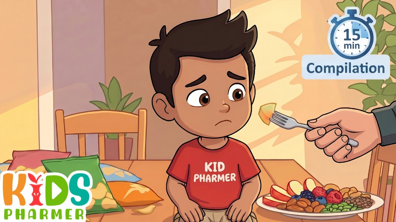 6 Songs That Teach Kids Healthy Habits | Kids Learning Videos | Educational Rhymes | Kids Pharmer