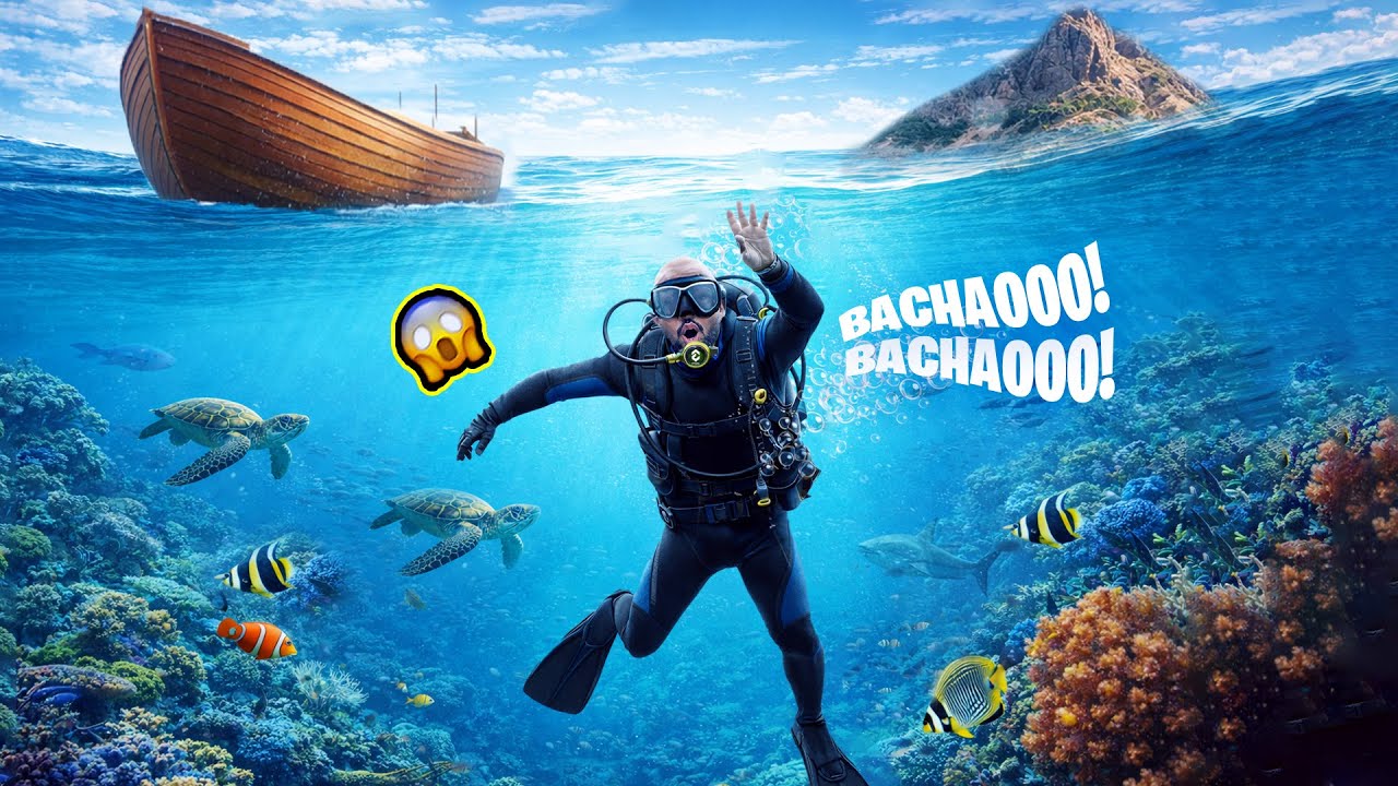 Second Dive Turned Dangerous | Underwater Panic | 15m Scuba Dive🌊🥽😱