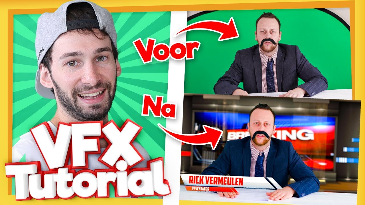 HOE BEWERK JE EEN GREEN SCREEN ALS EEN PRO!?