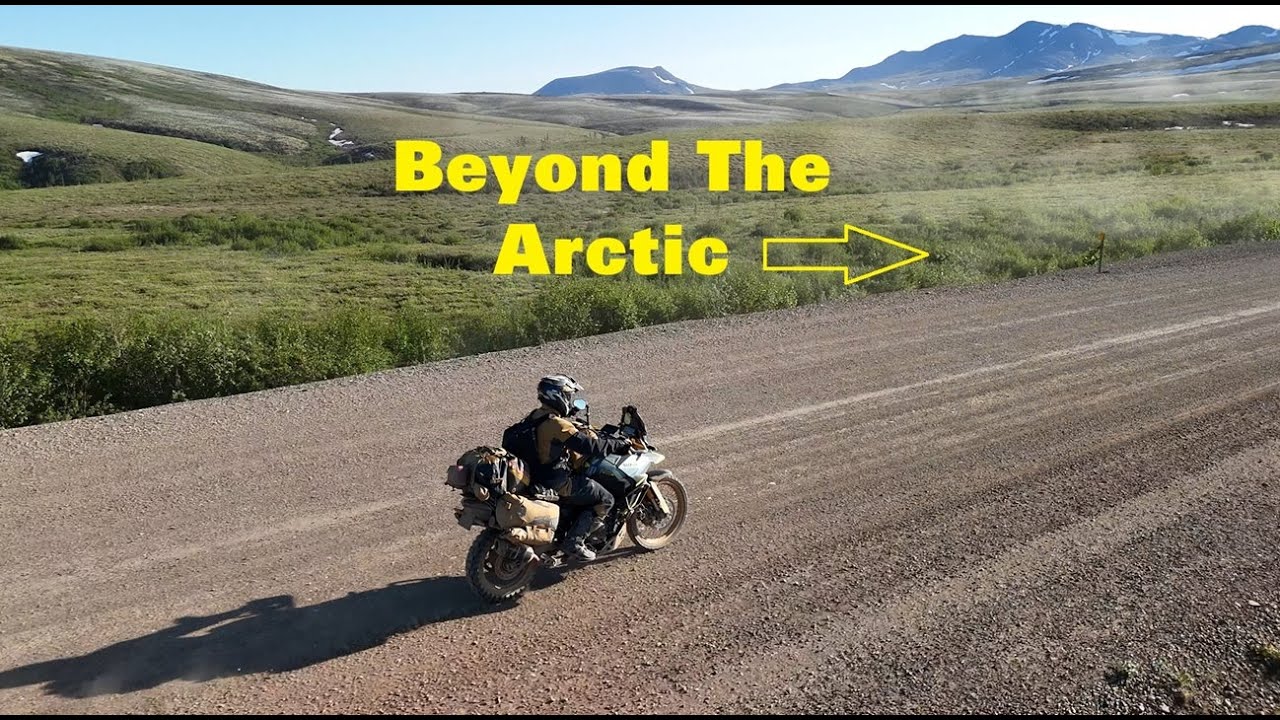 Solo Adventure Motorcycle Travel Arctic Circle Norwest Territories Canada